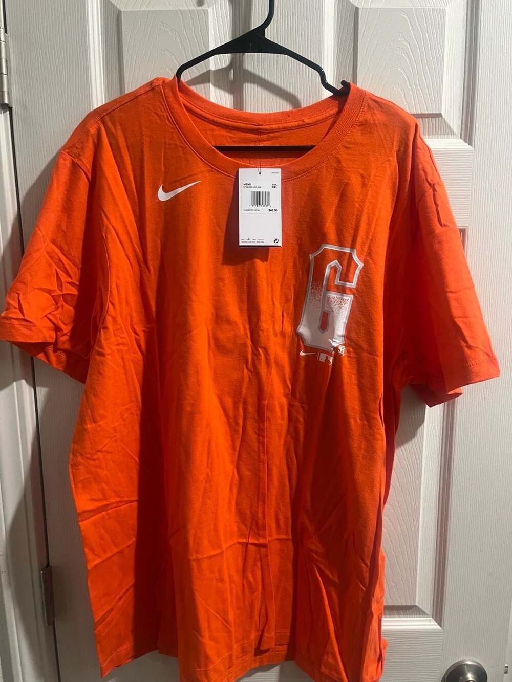Nike San Francisco Giants Mike Yastrzemski #5 T-Shirt Orange 2XL & M 35$ each